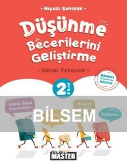 2. Sınıf Junior Master Düşünme Becerilerini Geliştirme Genel Yetenek ( Bilsem Sınavlarına Hazırlık )