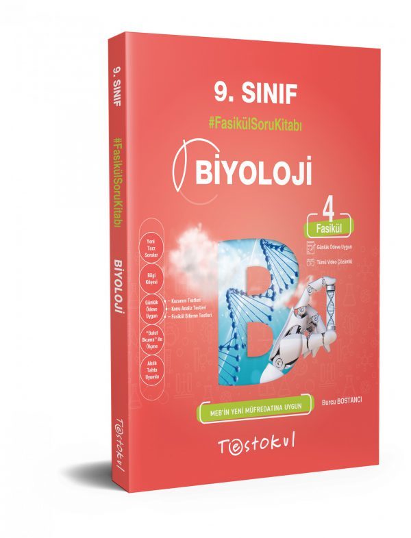 9.Sınıf Biyoloji Soru Kitabı Test Okul Yayınları
