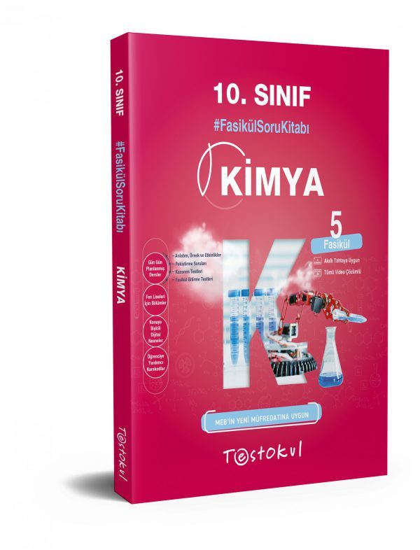10.Sınıf Kimya Fasikül Soru Kitabı Test Okul Yayınları