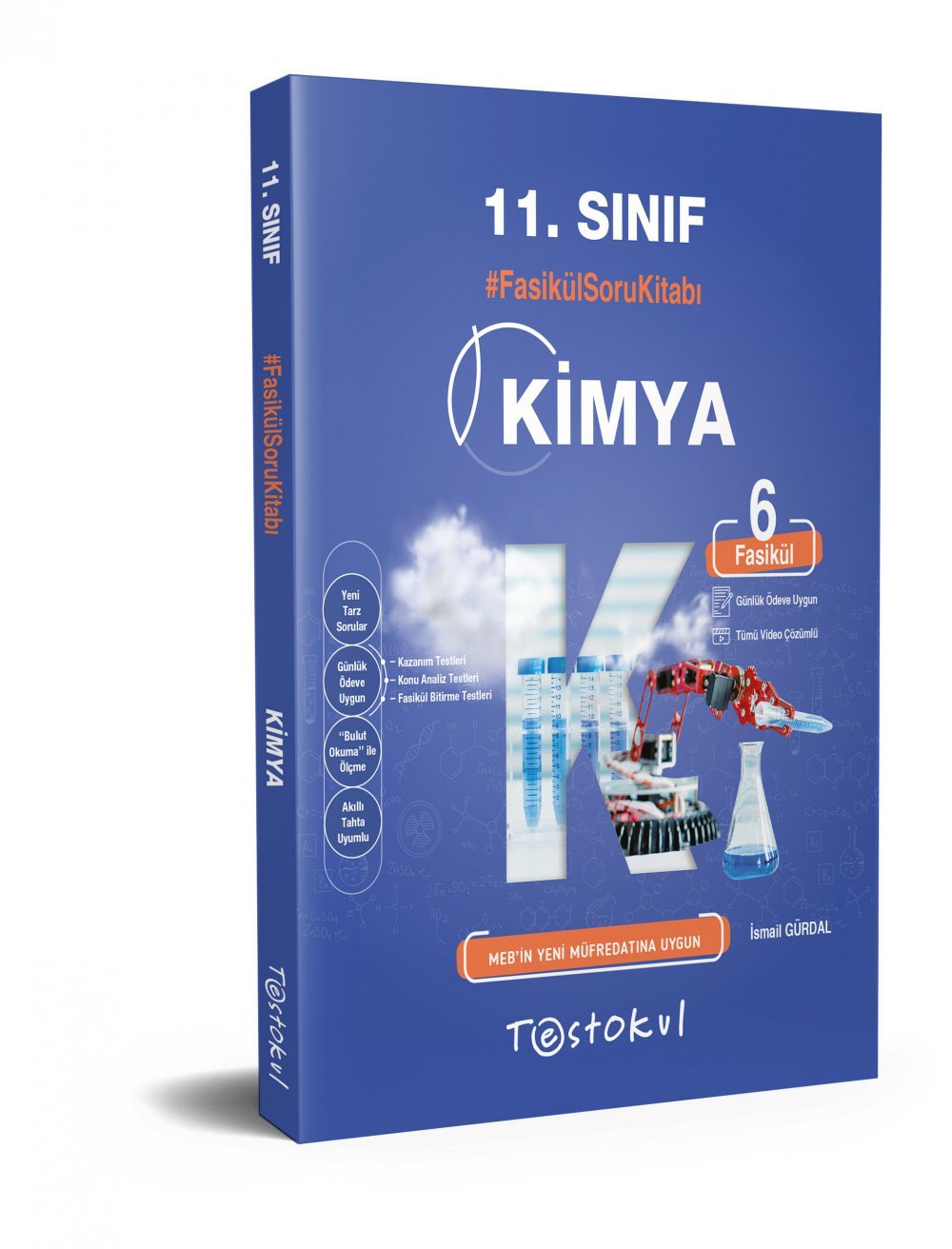 11. Sınıf Kimya Fasikül Soru Kitabı Test Okul Yayınları