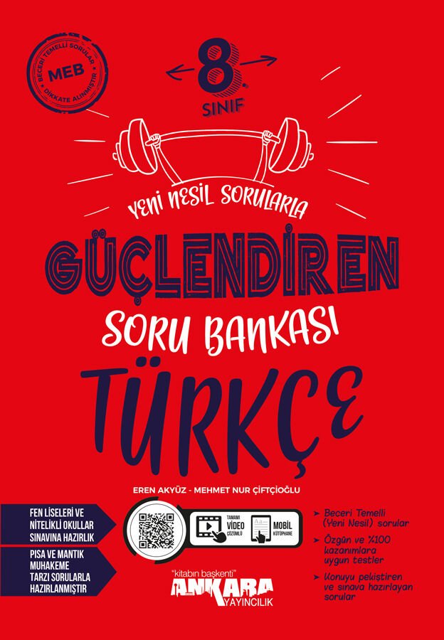 8.SINIF GÜÇLENDİREN TÜRKÇE SORU BANKASI