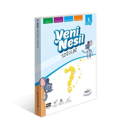 3.Sınıf Yeni Nesil Sorular Kitabı Öğretmen Evde Yayınları
