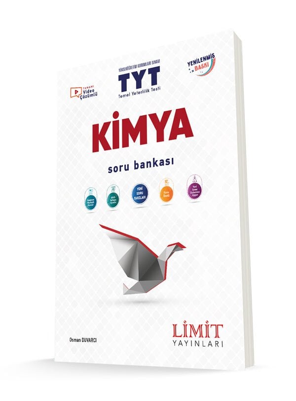 TYT Kimya Soru Bankası Limit Yayınları