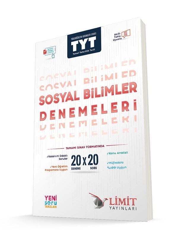 TYT Sosyal Bilimler Denemeleri Limit Yayınları