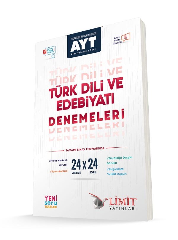 AYT Türk Dili ve Edebiyatı Denemeleri Limit Yayınları