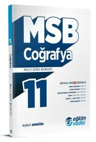2024 11. Sınıf Coğrafya Güncel MSB Modüler Soru Bankası Eğitim Vadisi