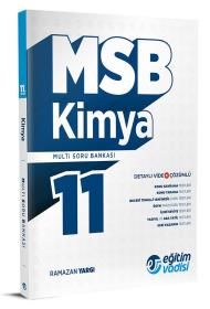 2024 11. Sınıf Kimya Güncel MSB Modüler Soru Bankası Eğitim Vadisi Yayınları