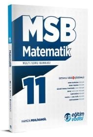 2024 11. Sınıf Matematik Güncel MSB Modüler Soru Bankası Eğitim Vadisi