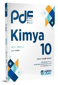 2024 10. Sınıf Kimya Güncel PDF Planlı Ders Föyü Eğitim Vadisi Yayınları