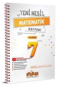7. Sınıf Matematik Yeni Nesil Defteri Spoiler Yayınları