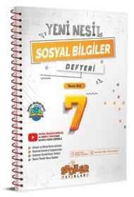 7. Sınıf Sosyal Bilgiler Yeni Nesil Defteri Spoiler Yayınları