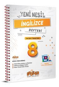 8. Sınıf İngilizce Yeni Nesil Defteri Spoiler Yayınları
