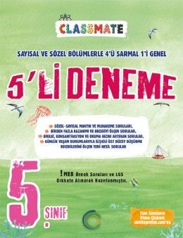 5. Sınıf Classmate 5'li Deneme